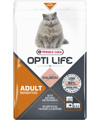 Opti Life Cat Adult Sensitive Salmon