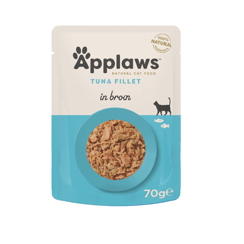 Applaws Tuna in Broth Cat Food Pouches – 70 g (Various Flavours)