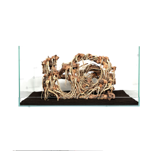 LAYOUT CAVE S – Small Pre-Arranged Aquarium Driftwood Cave Layout | 40×30cm Aquascaping Hideout