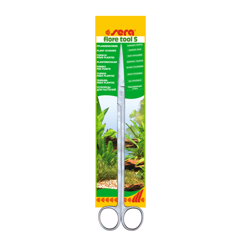 Sera flore tool S – Professional Aquarium Plant Scissors (26 cm)