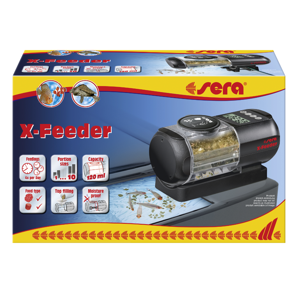 Sera X-Feeder – Advanced Automatic Feeder with Damp-Proof System