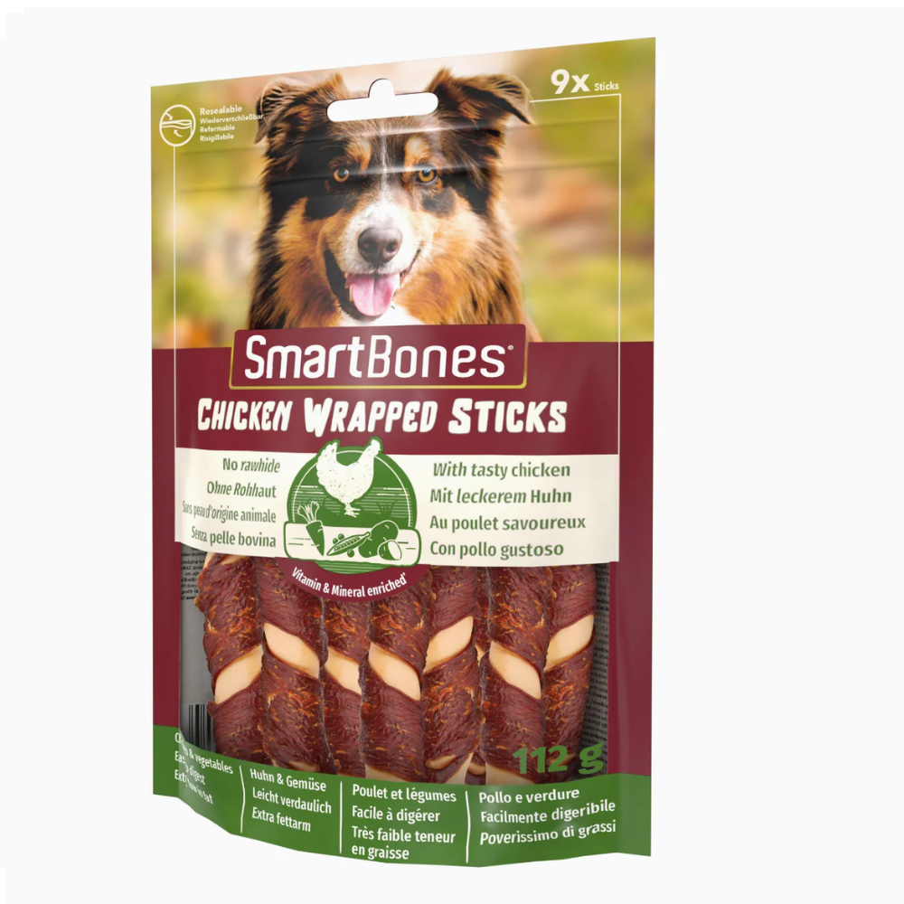 SmartBones Chicken Sticks (Mini) – Rawhide-Free Treats