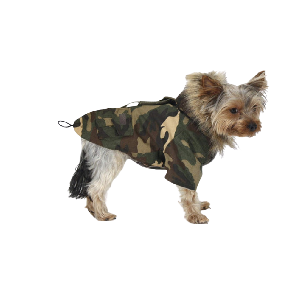 Military Dachshund Padded Dog Jacket