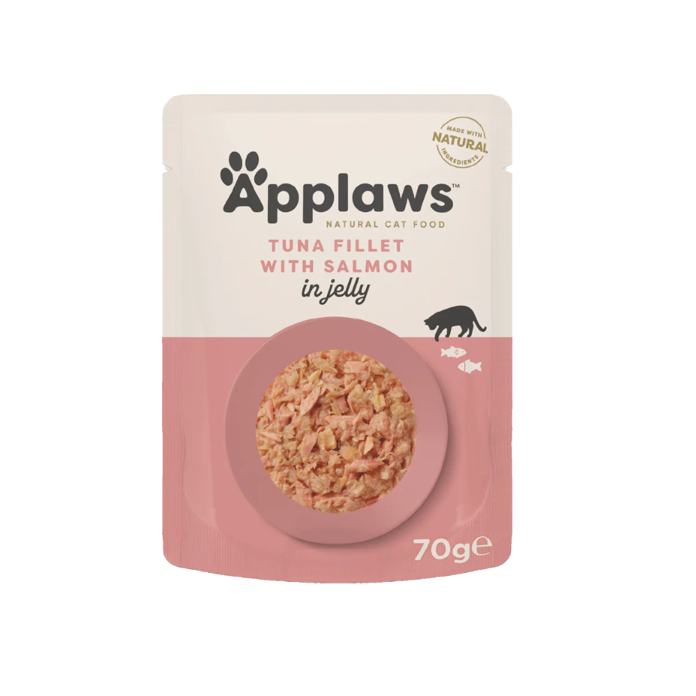 Applaws Tuna in Jelly Cat Food Pouches – 70 g (Various Flavours)