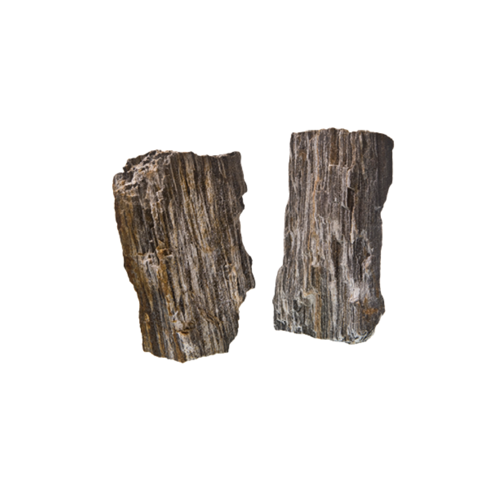 GLIMMER WOOD ROCK – Natural Decorative Aquarium Stone | Aquascaping Rock for Fish & Turtle Tanks