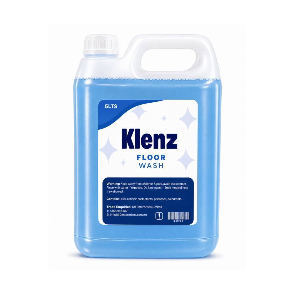 Klenz Floor Wash (Blue) — 5L Bulk Pack