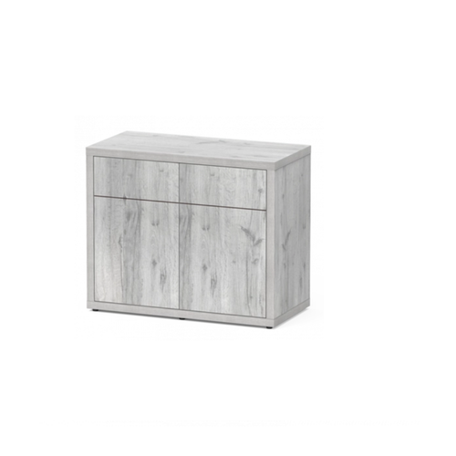 Sublime 100x50 Stand / Cabinet – White Oak Matching Design