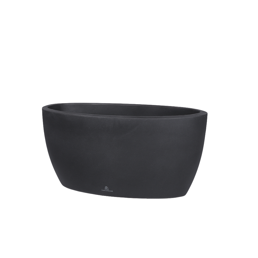 Marchioro Ginza 60 Planter – 60 cm Diameter, Antracite Finish