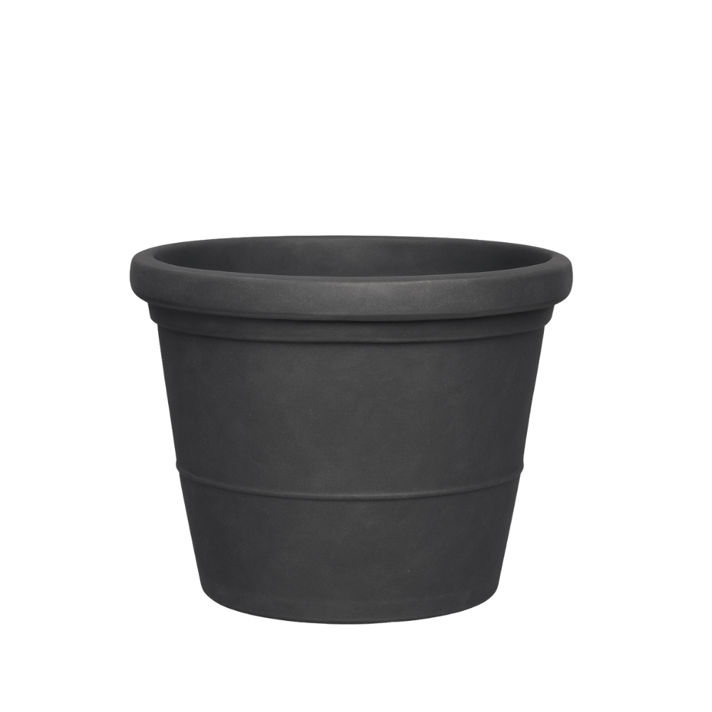 Marchioro Zara 80 Planter – 80 cm Diameter, Antracite Finish