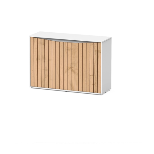 Splendid / Prestige 120X40X83 Stand / Cabinet – White/Light Brown Matching Design