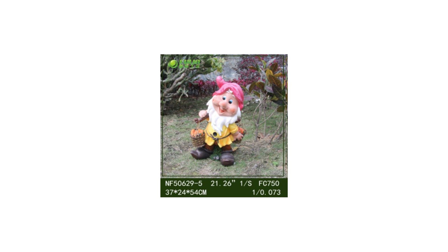 Dwarf Carrying Carrots 37*24*54cm