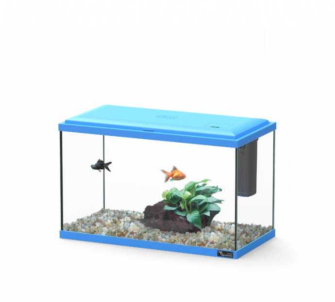 Aquarium Explorer Lisbon 40 Light Blue W/O Equipment