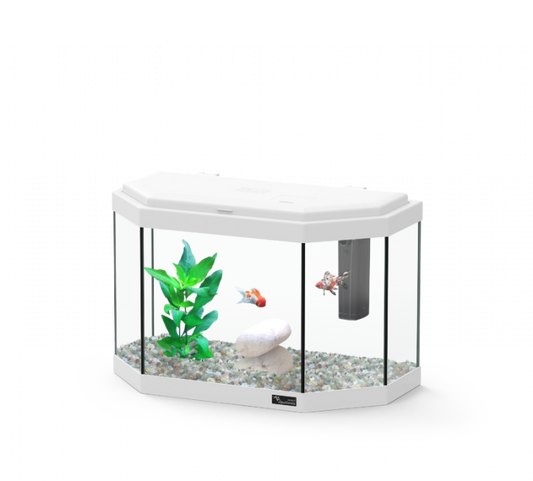 Aquarium Explorer Athens 40 White W/O Equipment