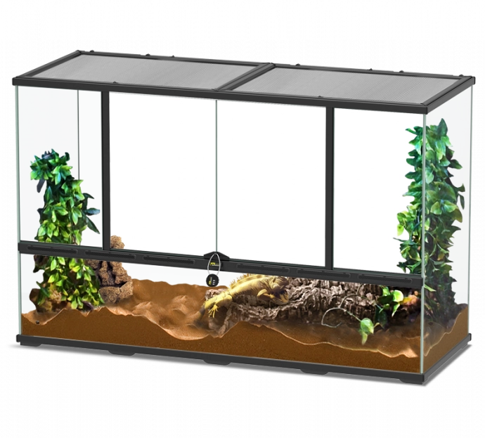 Terrarium 118x45x75 Black