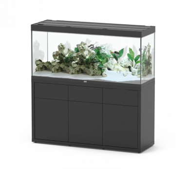 Aquarium Sublime 150x50 Gloss Black + Canister Filter