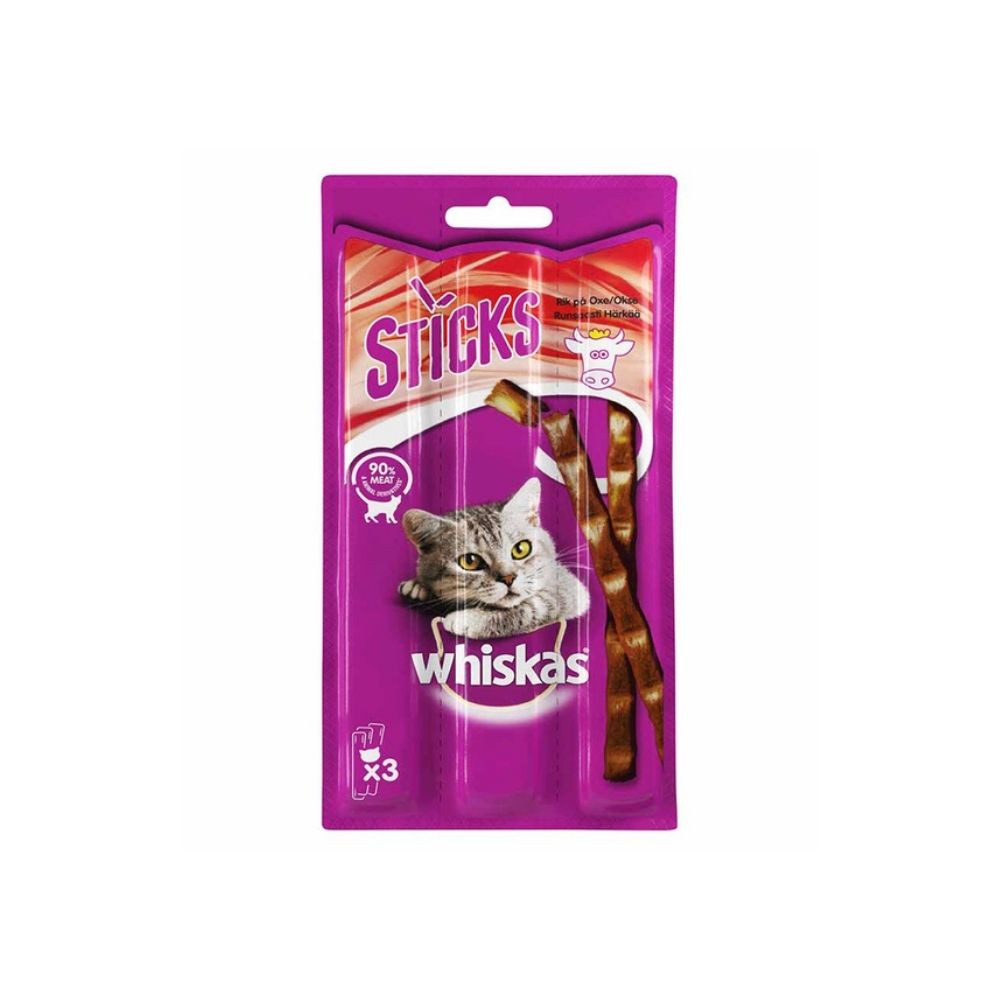 Whiskas Sticks Beef x3