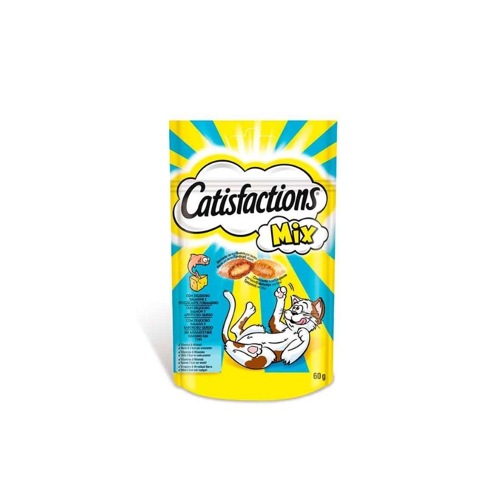 Dreamies Catisfaction Salmon & Cheese