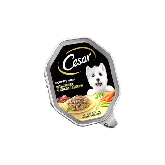 Ceaser Dog Foil Chicken, Veg & Parsey