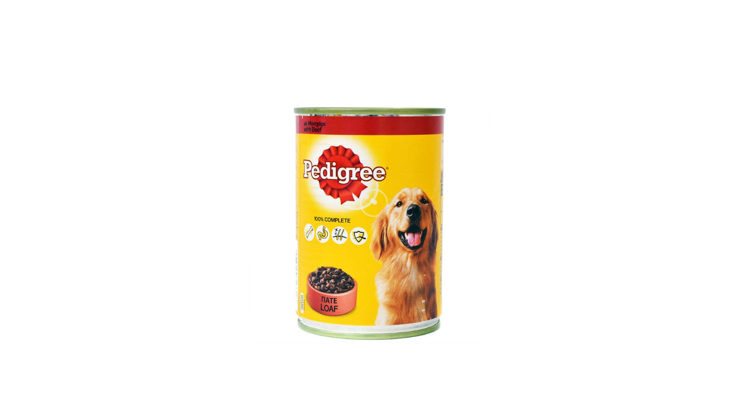 Pedigree Dog Tin Loaf with Beef