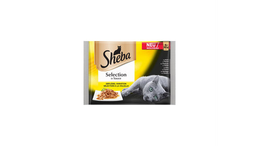 Sheeba Poultry Selection in Sauce x4