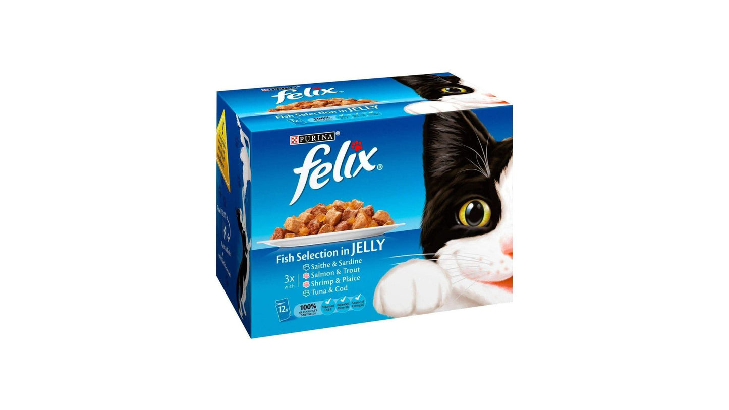 Felix Fish Selection in Jelly x12