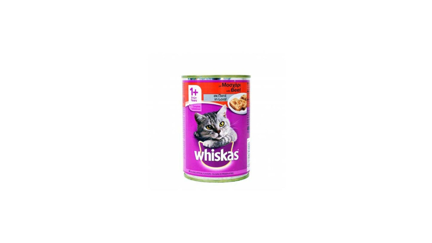 Whiskas Tin Beef 400g