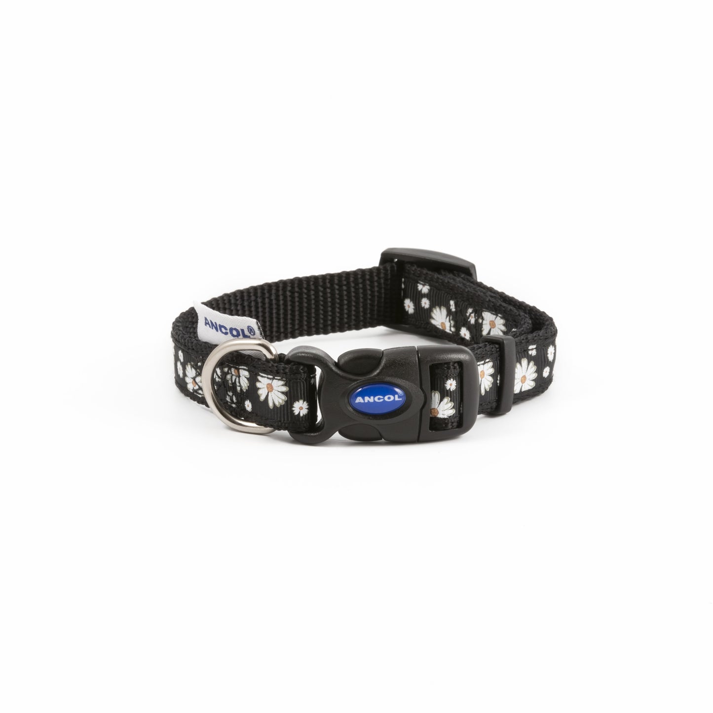 Fahion Collar Black Daisy