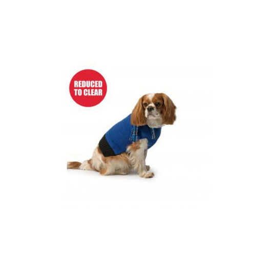 Blue Scarf Dog Jumper