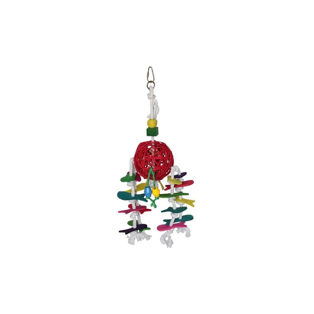 Hanging Fish Parrot Toy