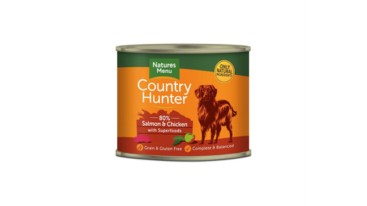 Country Hunter with Salmon & Chicken