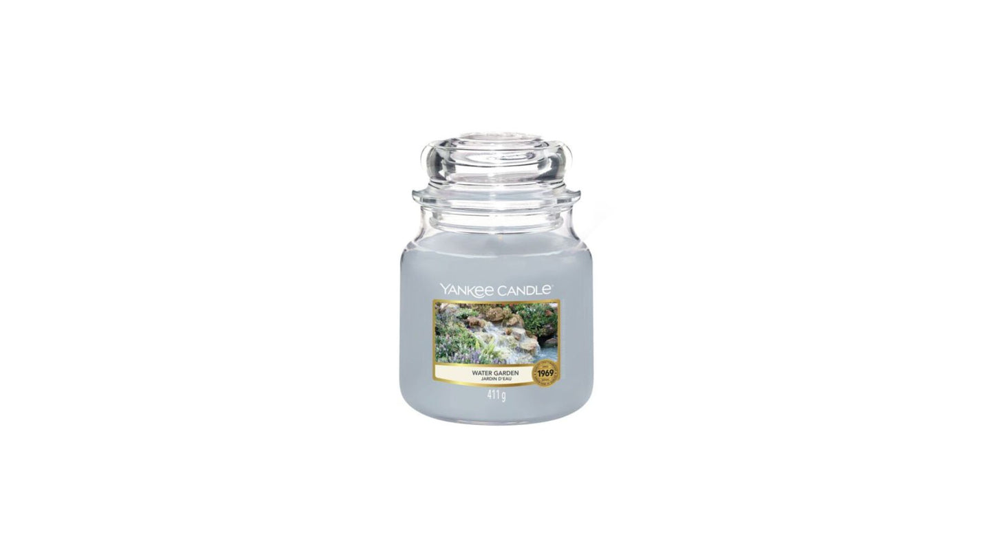 Yankee Classic Jar Medium Water Garden 411g