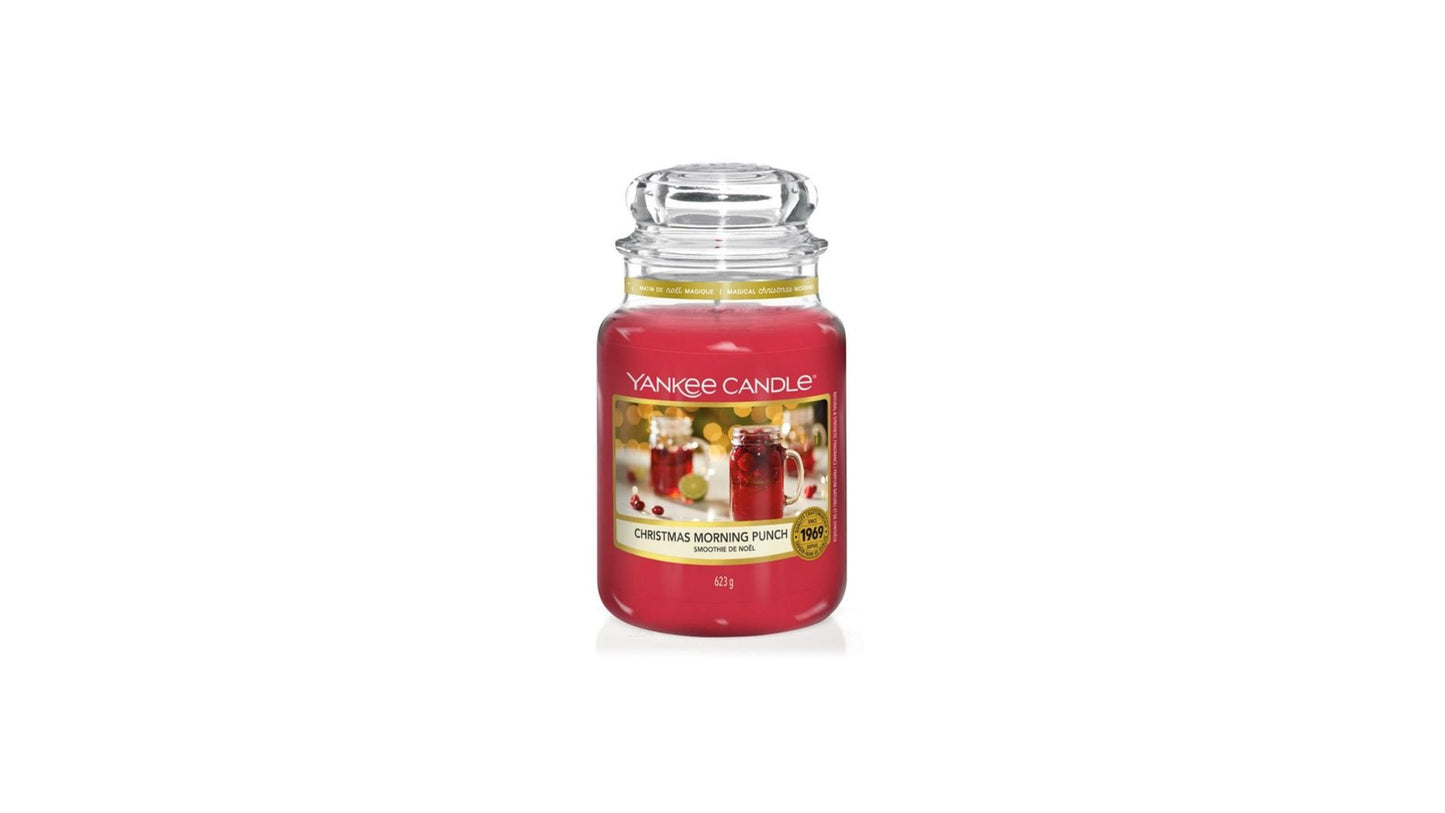 Yankee Classic Jar Large Christmas Morning Punch 623g