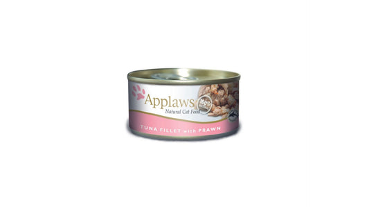 Applaws Cat Tin Tuna Fillet with Prawn