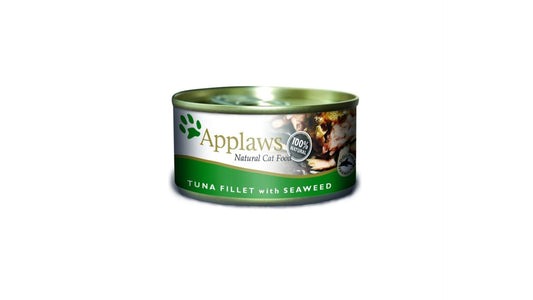 Applaws Cat Tin  Tuna Fillet with Seaweed