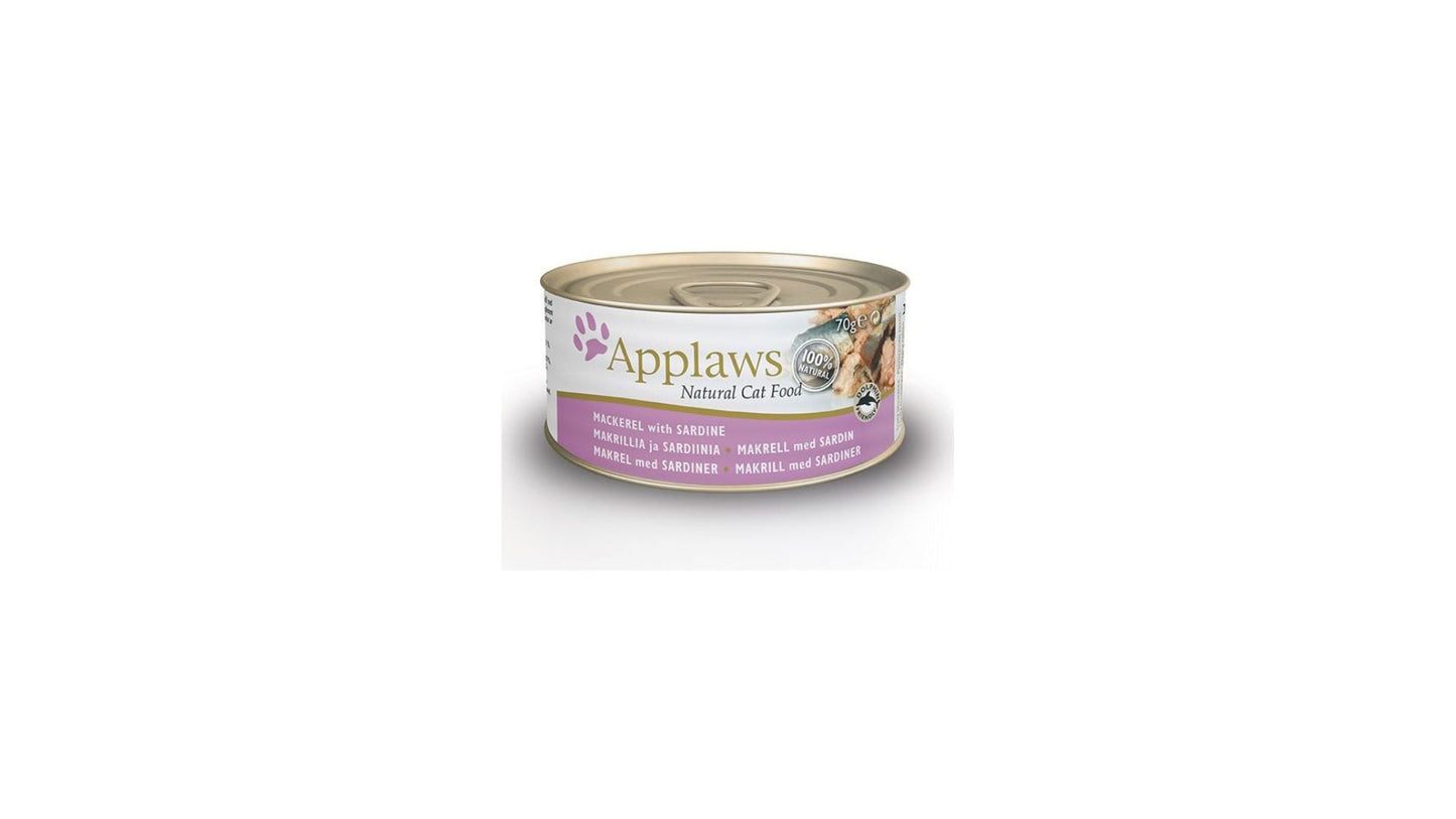 Applaws Cat Tin Mackerel with Sardines