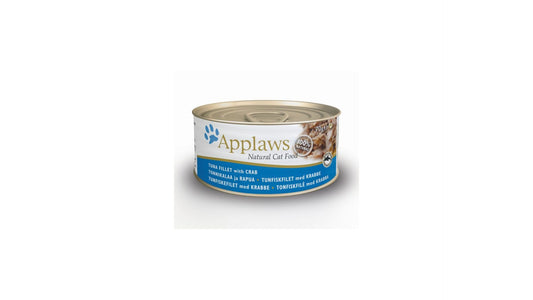 Applaws Cat Tin Tuna Fillet with Crab