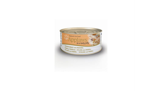 Applaws Cat Tin Chicken with Mackerel in Jelly