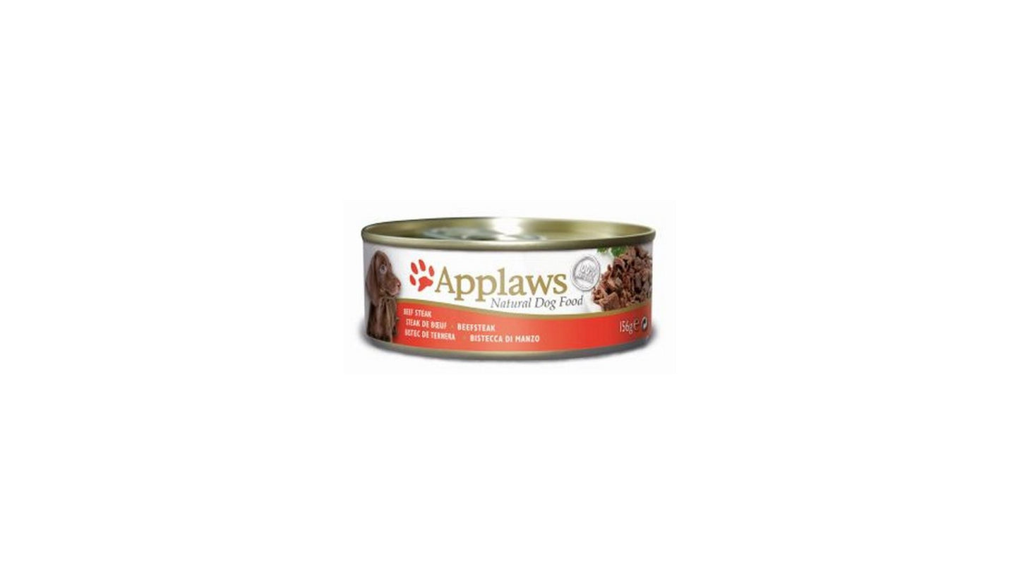 Applaws Dog  Tin Beef Steaks