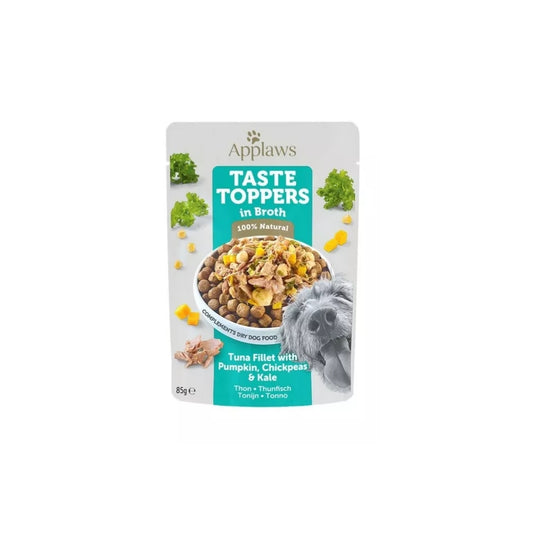 Applaws Dog Pouch Tuna Fillet with Pumpkin, Chickpeas & Kale