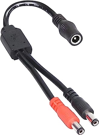 LED Splitter Cable Black & Red