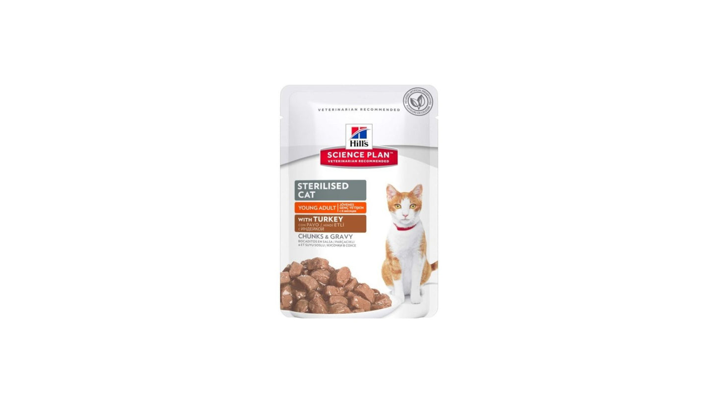 Science Plan Adult Cat Sterilised with Turkey