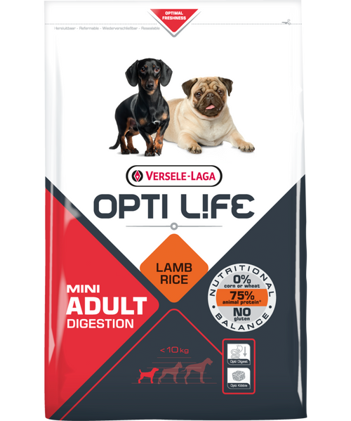 Opti Life Adult Mini Digestion (Lamb)