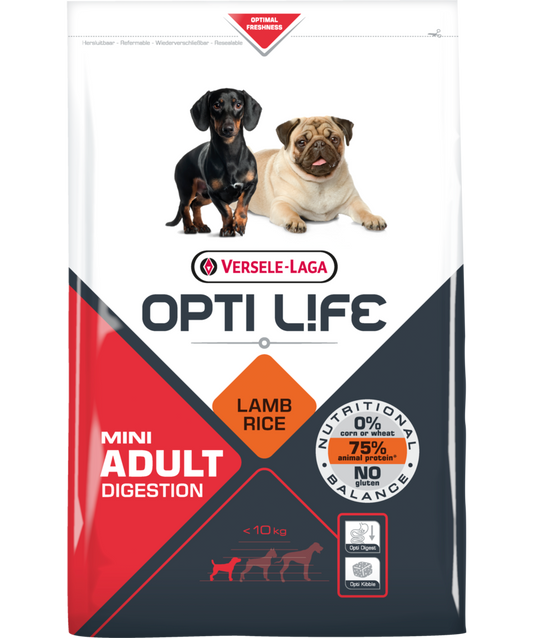 Opti Life Adult Mini Digestion (Lamb)