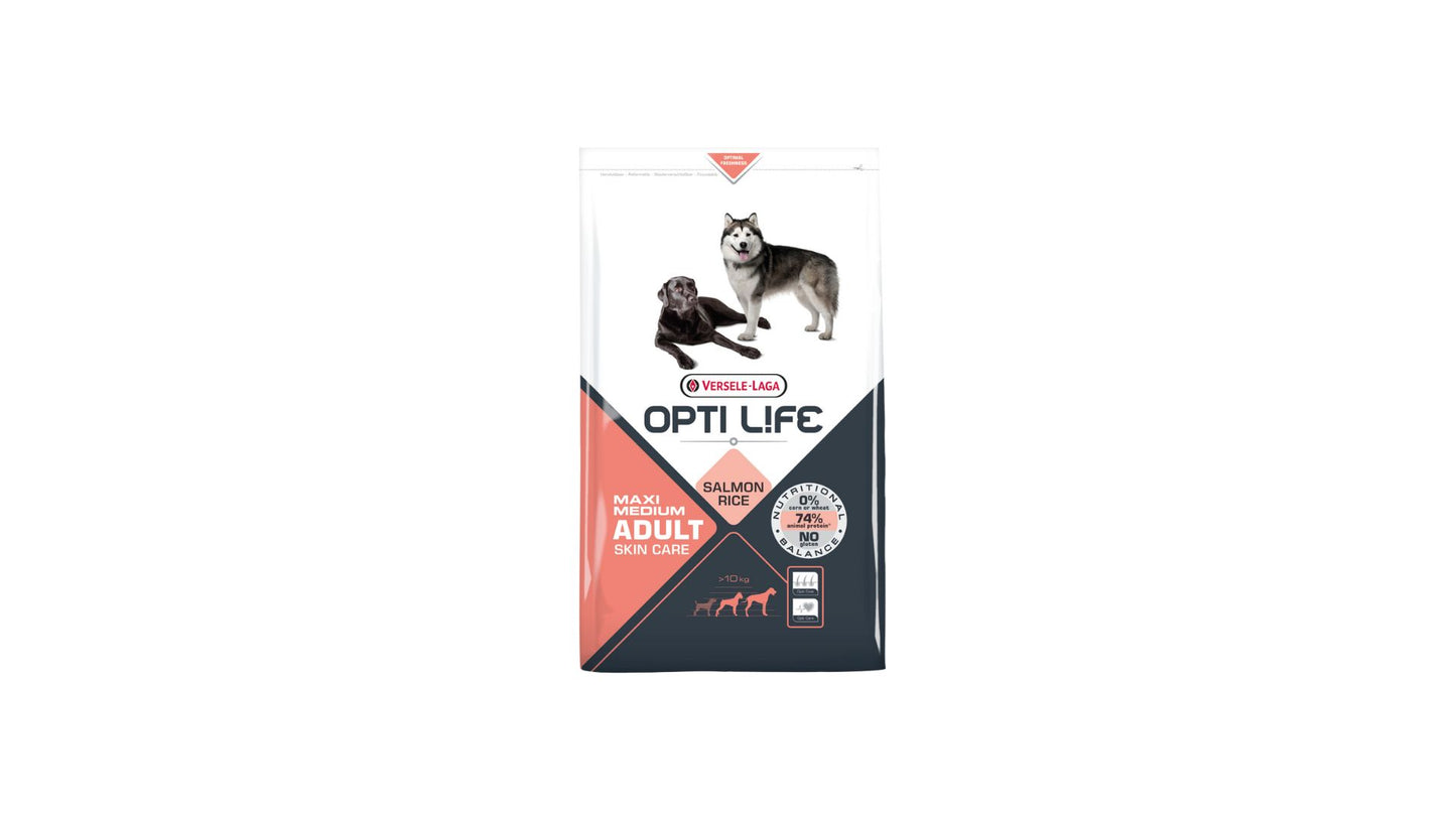 Opti Life Adult Maxi/Medium Skin Care (Salmon)