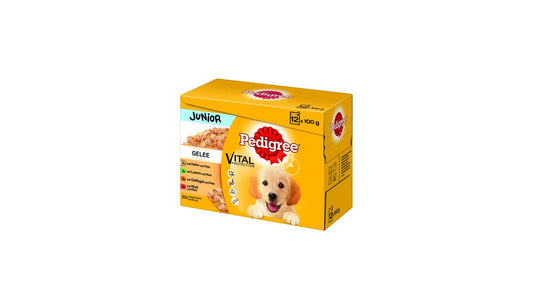 Pedigree Dog Pouch Junior in Jelly x12