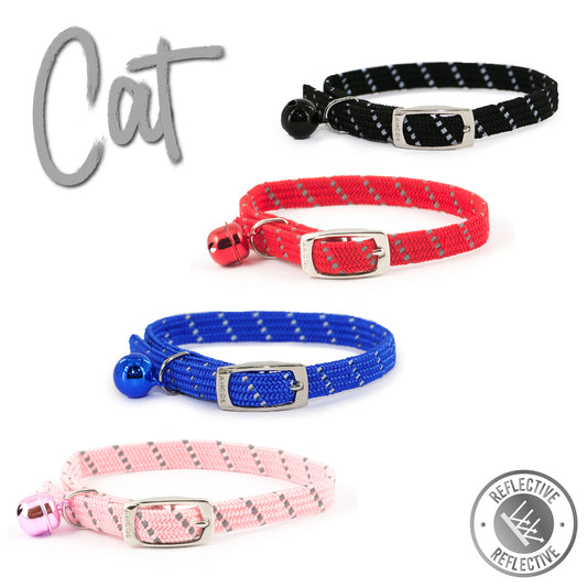 Reflective Elastic Cat Collar