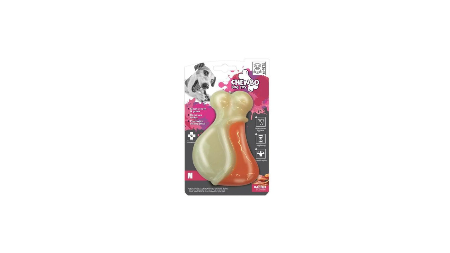 Chewbo Drumstick Dog Toy Bacon