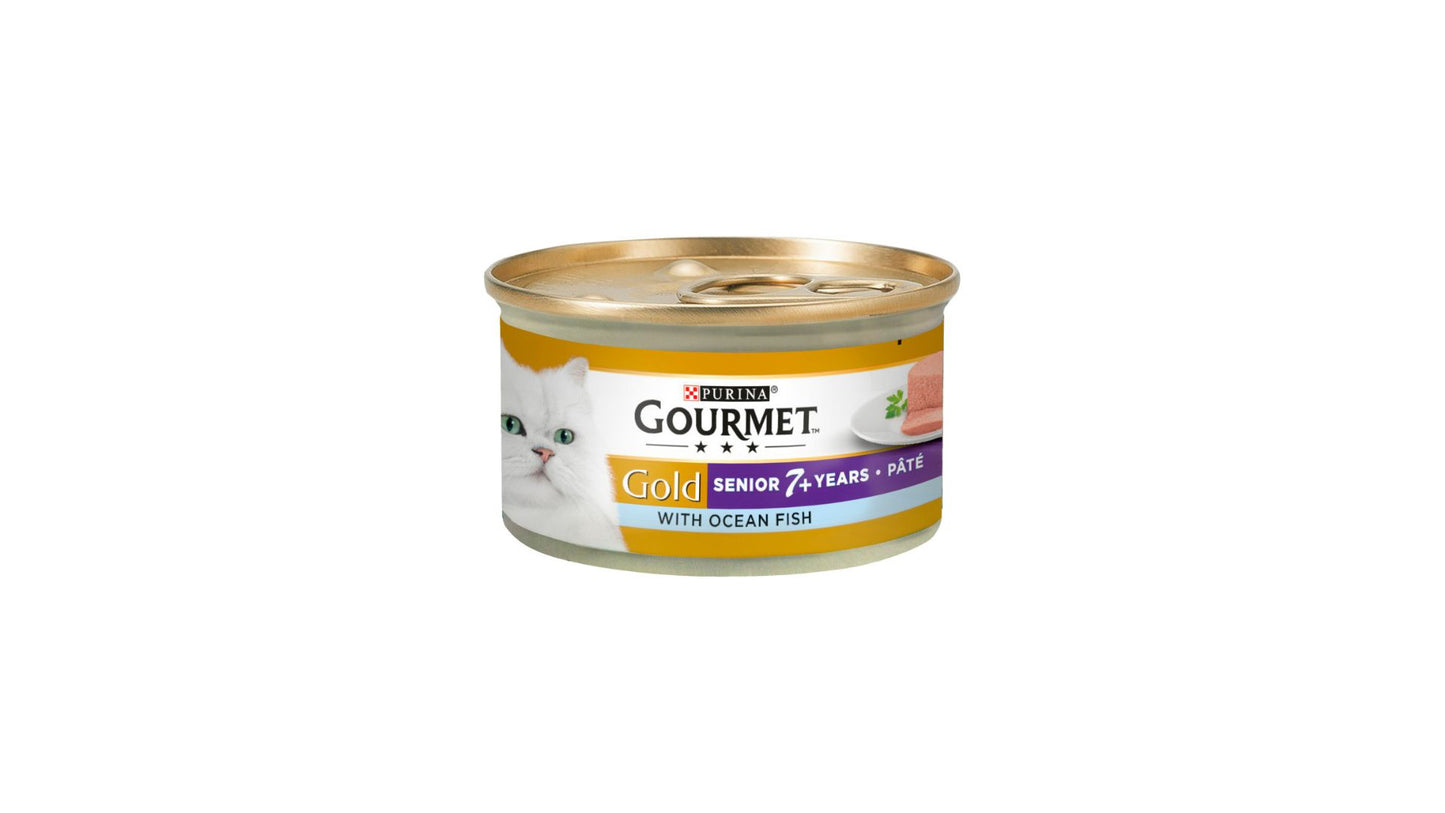 Gourmet Gold Pate Senior 7+ with Ocean Fish