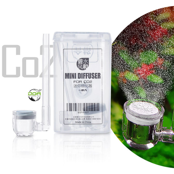 BSFH Mini CO₂ Diffuser – Compact Ceramic CO₂ Diffuser for Nano & Small Aquariums