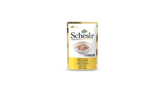 Schesir Cat Pouch Tuna & Chicken in Jelly